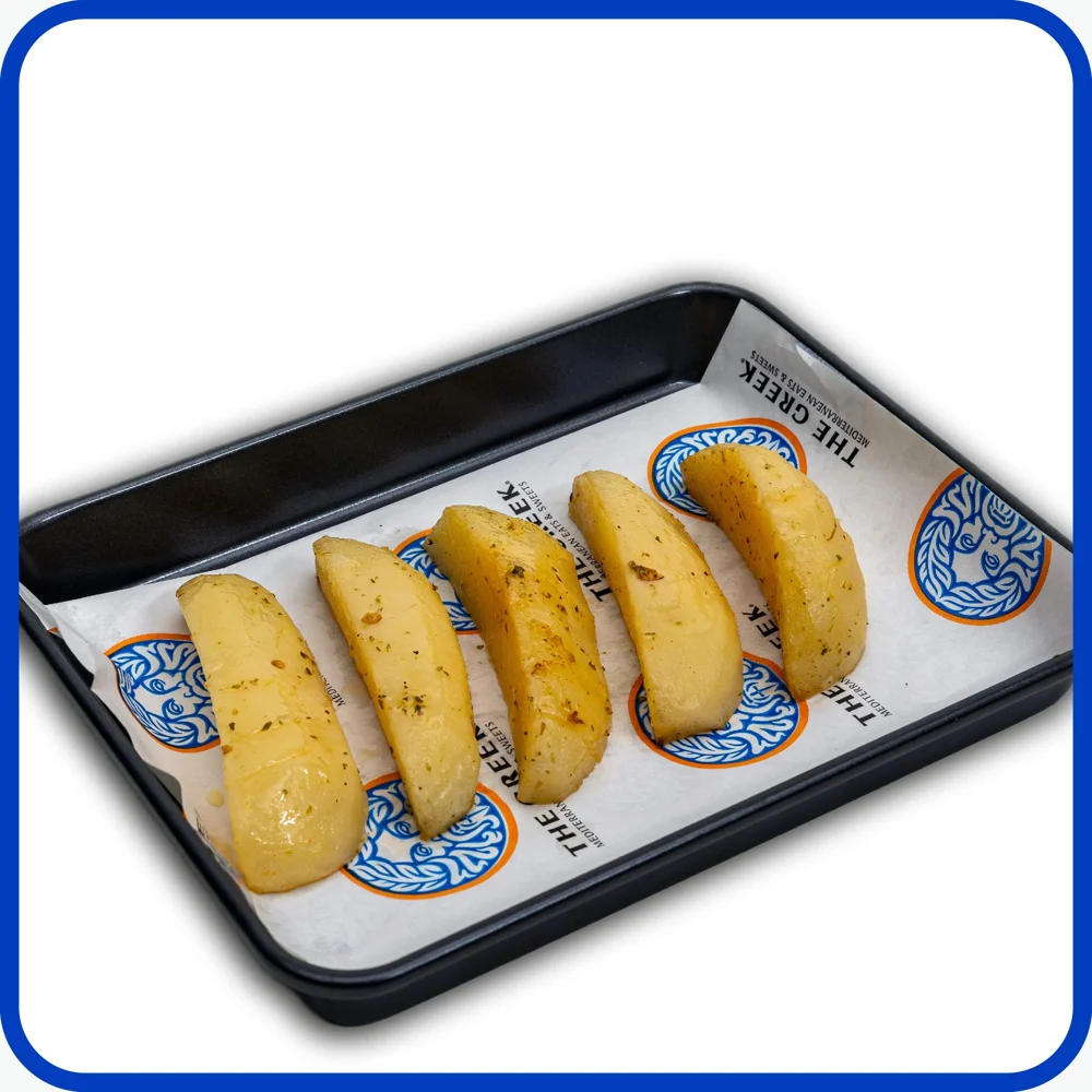 Lemon potatoes from The Greek